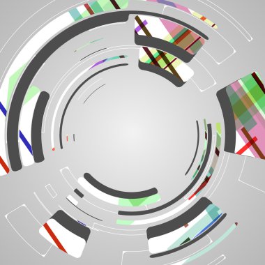 fütüristik teknoloji tasarım için arka plan