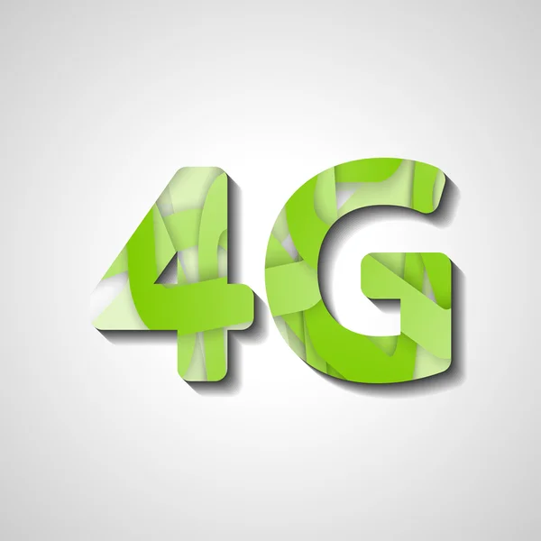 4 g 최신 무선 통신 — 스톡 벡터