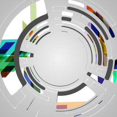 fütüristik teknoloji tasarım için arka plan