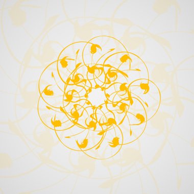 Soyut dalgalı arkaplan