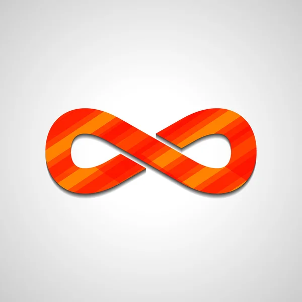 Abstract Infinity symbol — Stock Vector