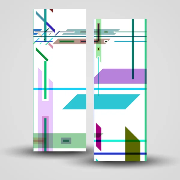 Ensemble de bannière vectorielle pour votre conception — Image vectorielle