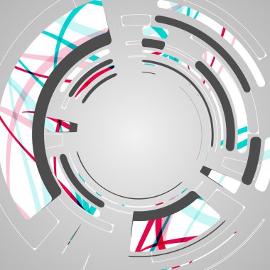 fütüristik teknoloji tasarım için arka plan