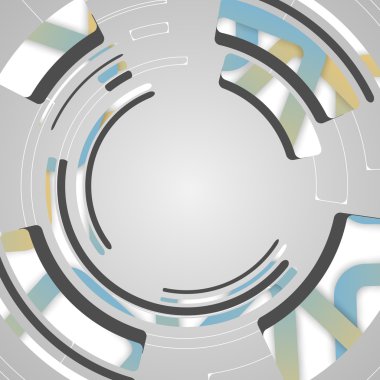 fütüristik teknoloji tasarım için arka plan