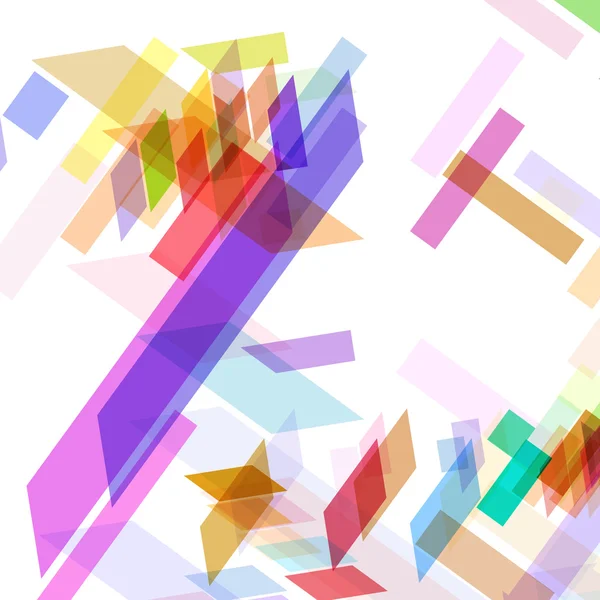 Abstract geometric shape — Stock Vector