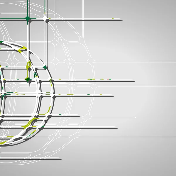 Círculos abstractos fondo — Archivo Imágenes Vectoriales