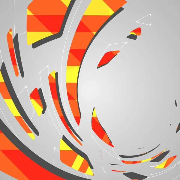 Fondo futurista abstracto — Vector de stock