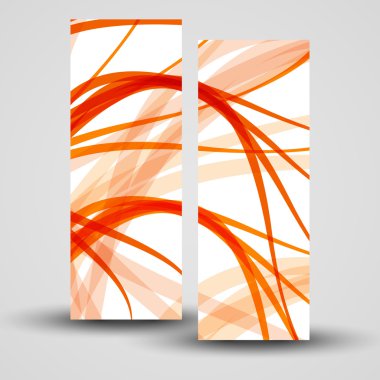 vektörel banner tasarımınız için ayarla