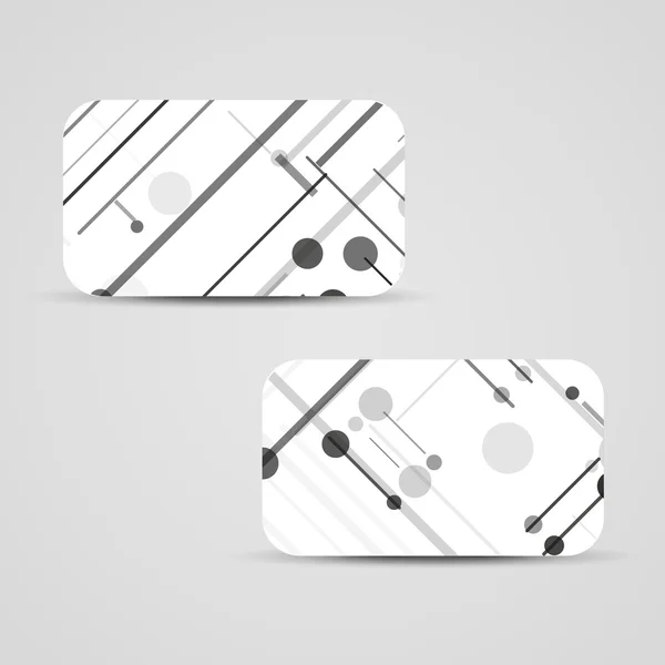 Vector business-card  set for your design — Stock Vector