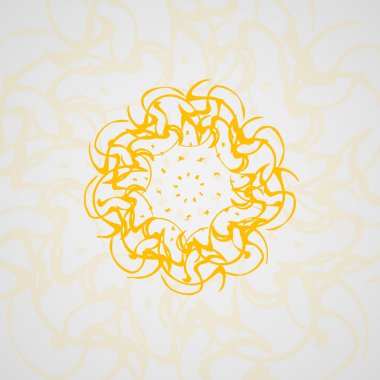 Soyut dalgalı arkaplan