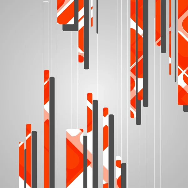 Abstracte futuristische geometrische vormen — Stockvector