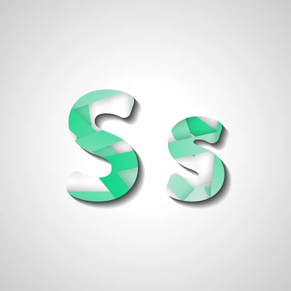 Alfabeto colorato delle lettere — Vettoriale Stock