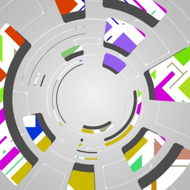 Soyut teknoloji arkaplanı