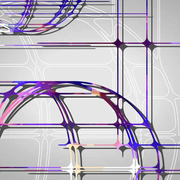 Círculos abstractos fondo — Archivo Imágenes Vectoriales