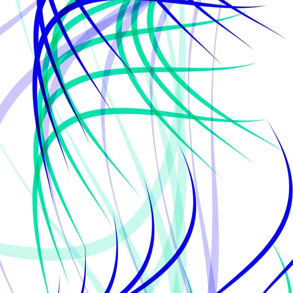 Abstrakt färg våg bakgrund — Stock vektor