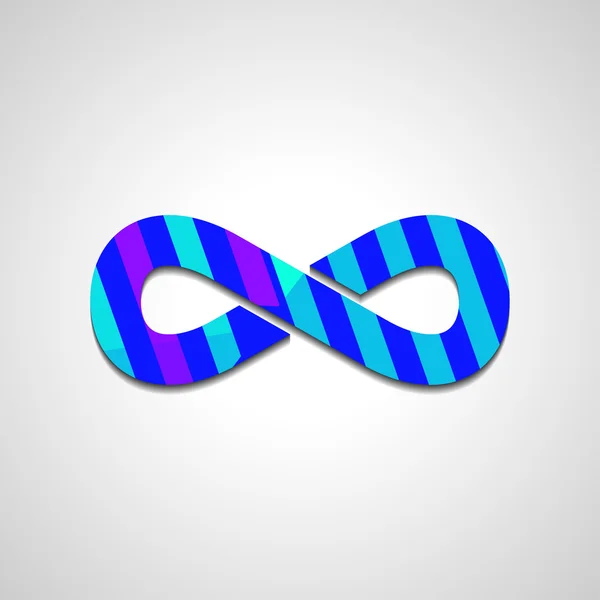 Abstract Infinity symbol — Stock Vector