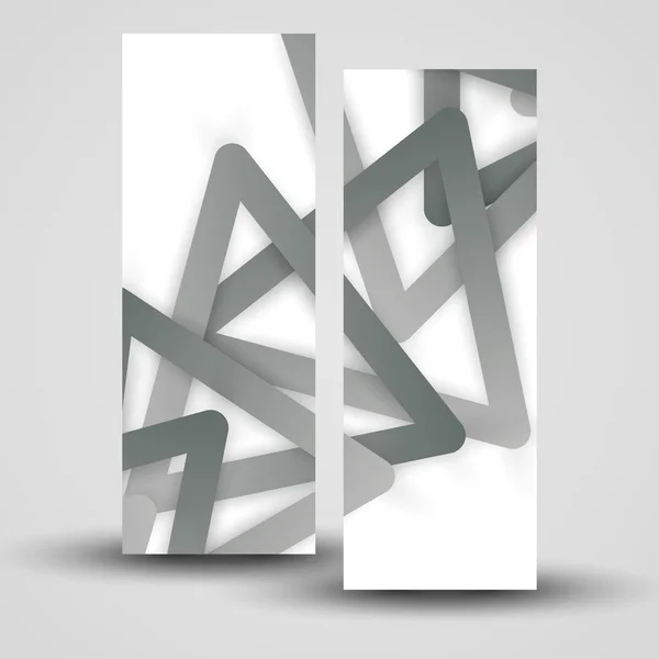 Conjunto de banner vectorial para su diseño — Archivo Imágenes Vectoriales