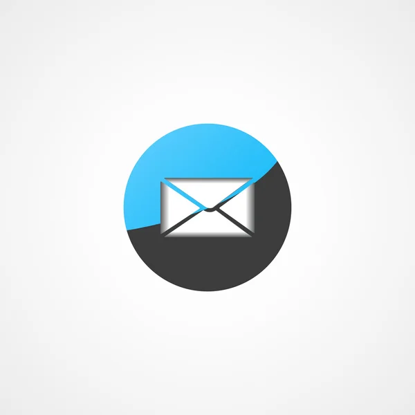 Envolvente correo web icono — Vector de stock