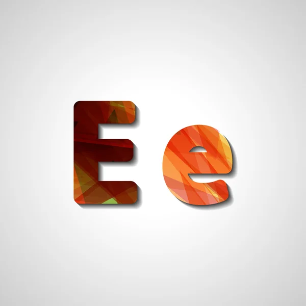 Alfabeto de letras coloridas — Archivo Imágenes Vectoriales