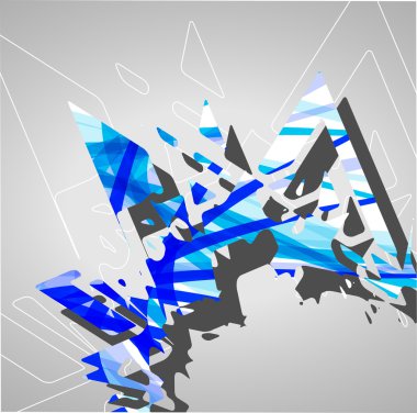 fütüristik arka plan, geometrik şekil.