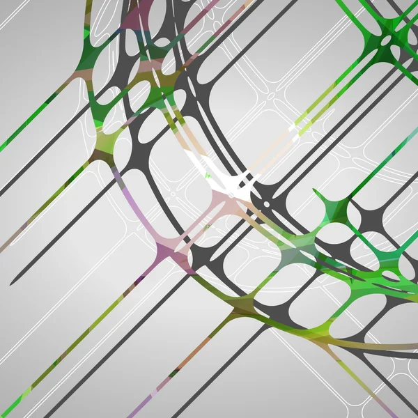 Círculos abstractos fondo — Vector de stock