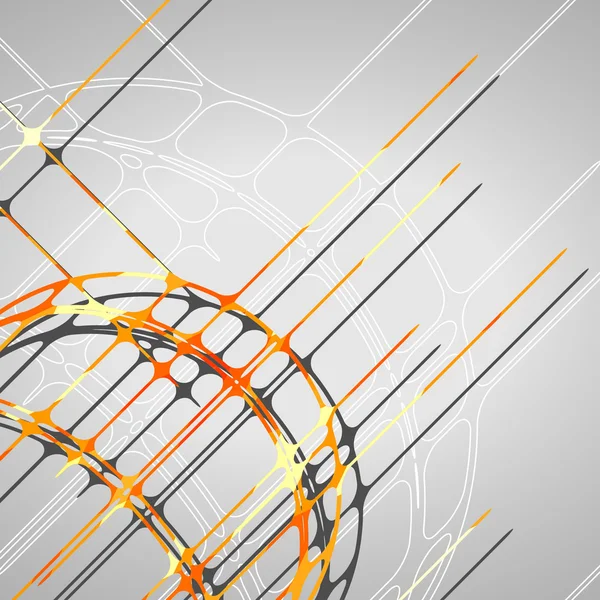 Círculos abstractos fondo — Vector de stock