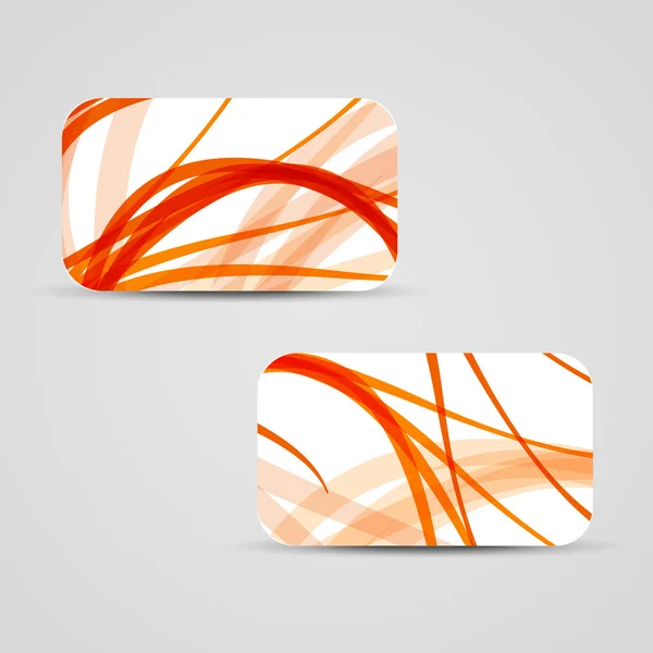 Vector business-card  set for your design — Stock Vector