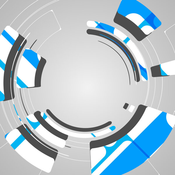 Абстрактный фон для футуристического технологического дизайна
