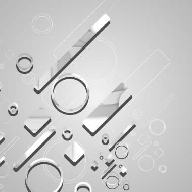 Renkli soyut çember arkaplanı