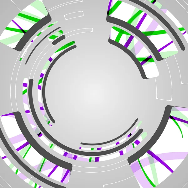 Abstracte achtergrond voor futuristische tech design — Stockvector