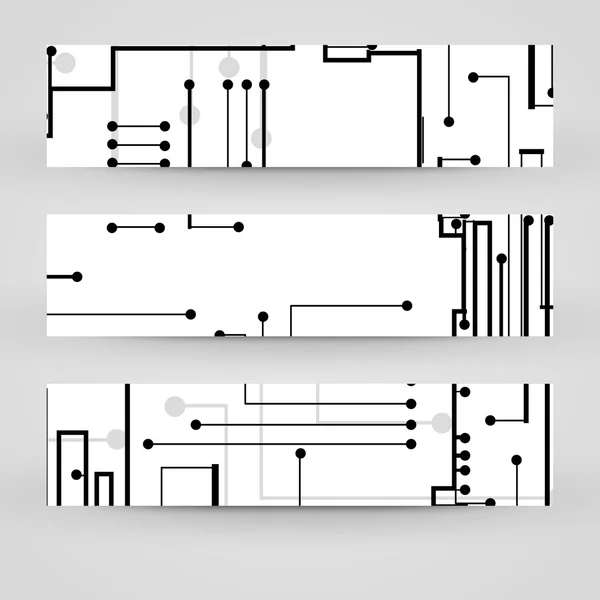 Векторний набір банерів для вашого дизайну — стоковий вектор