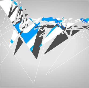 Soyut geleceksel arkaplan