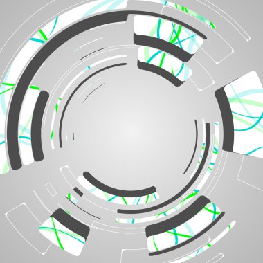 fütüristik teknoloji tasarım için arka plan