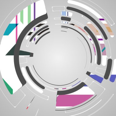 fütüristik teknoloji tasarım için arka plan