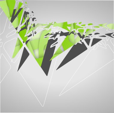 fütüristik arka plan, geometrik şekil.