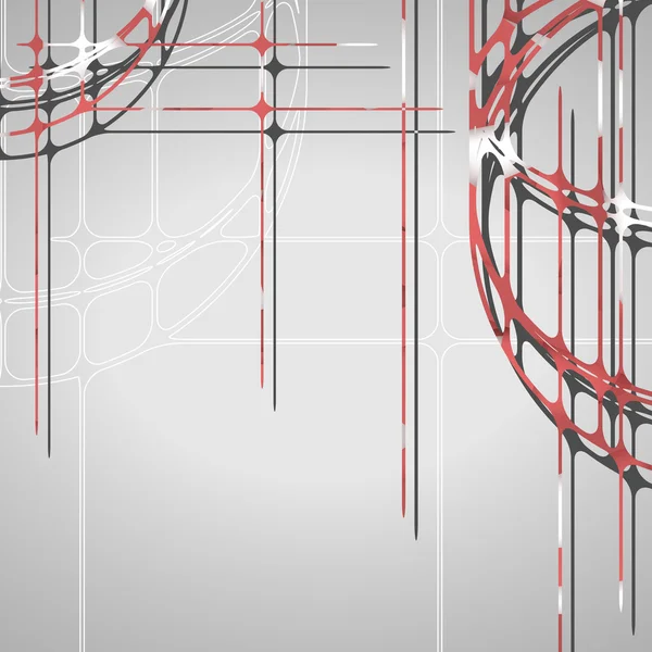 Cercles abstraits fond — Image vectorielle