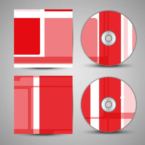 Vektorové cd obal pro váš design — Stockový vektor