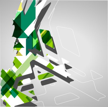 fütüristik arka plan, geometrik şekil.