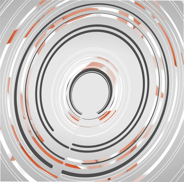 Antecedentes de círculos tecnológicos abstractos — Archivo Imágenes Vectoriales