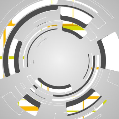 fütüristik teknoloji tasarım için arka plan