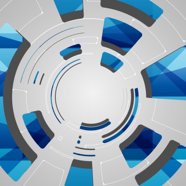 fütüristik teknoloji tasarım için arka plan