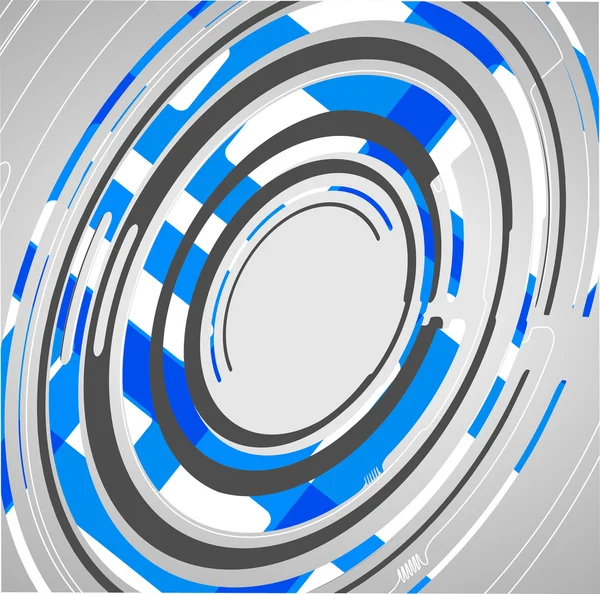 Soyut teknoloji çevrelerinde arka plan — Stok Vektör