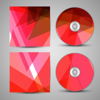 vektör cd kapak tasarımı için ayarla