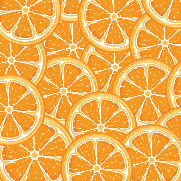 Fundo de laranja de partes de laranjas suculentas — Vetor de Stock