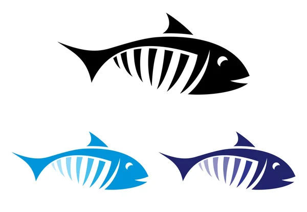 魚の記号 — ストックベクタ