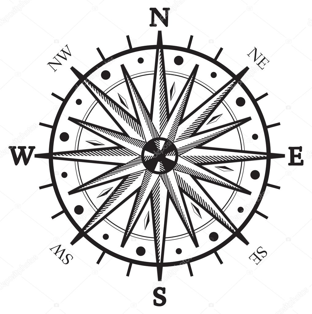 Вектор розы ветров проект