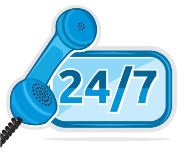 Bütün gün müşteri hizmetleri çağrı merkezi