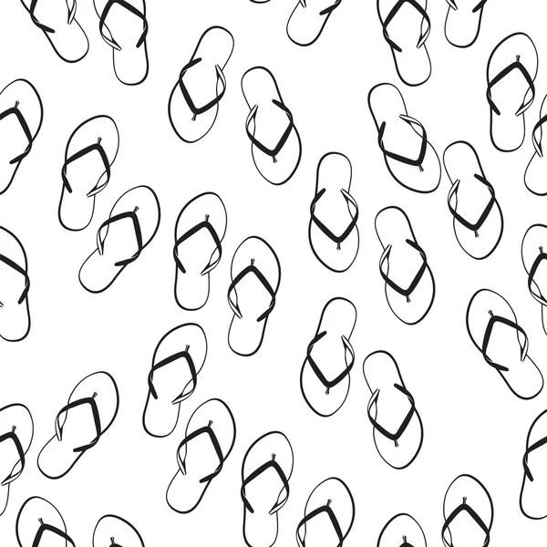 Flip flops seamless pattern — Wektor stockowy