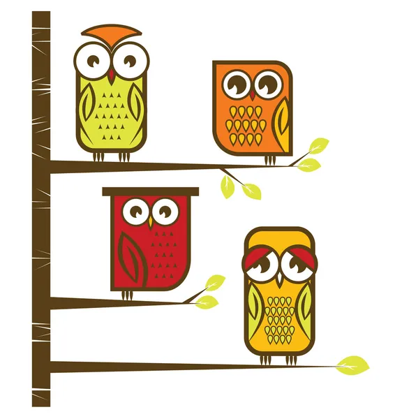 Collection Hibou — Image vectorielle