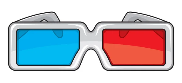 3D glasses — Stock Vector